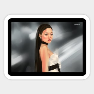 Jennie Kim Met Gala Sticker